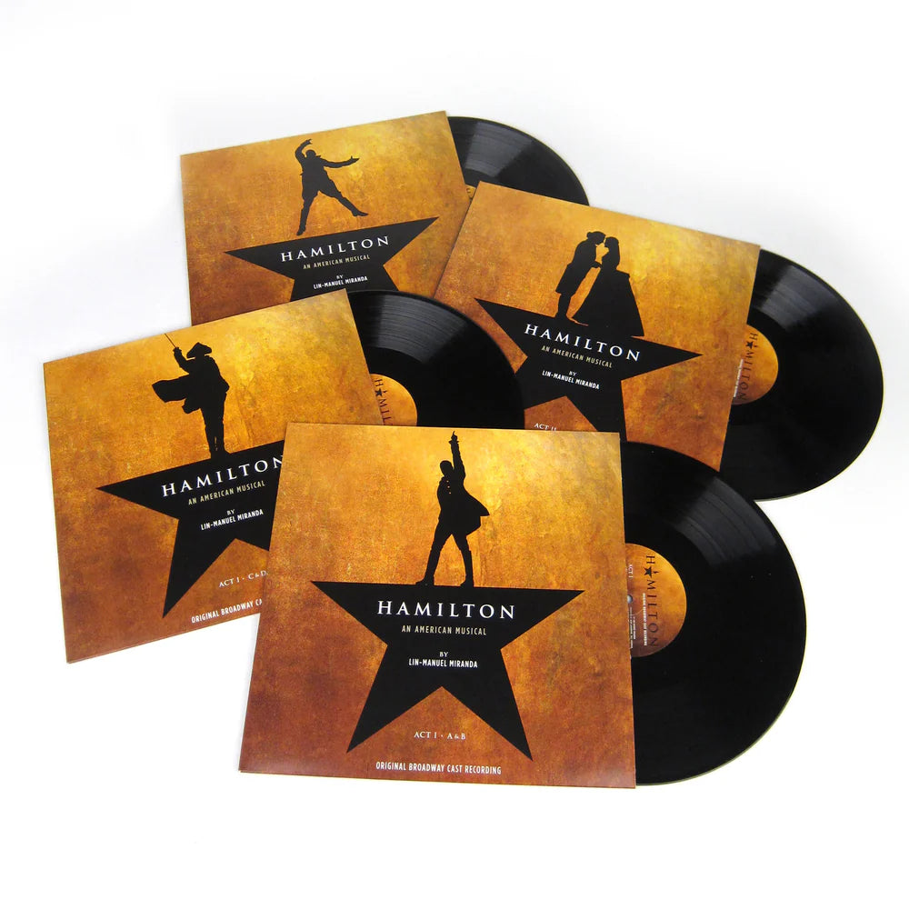 LIN-MANUEL MIRANDA - HAMILTON: ORIGINAL BROADWAY CAST RECORDING (4LP) BOX SET