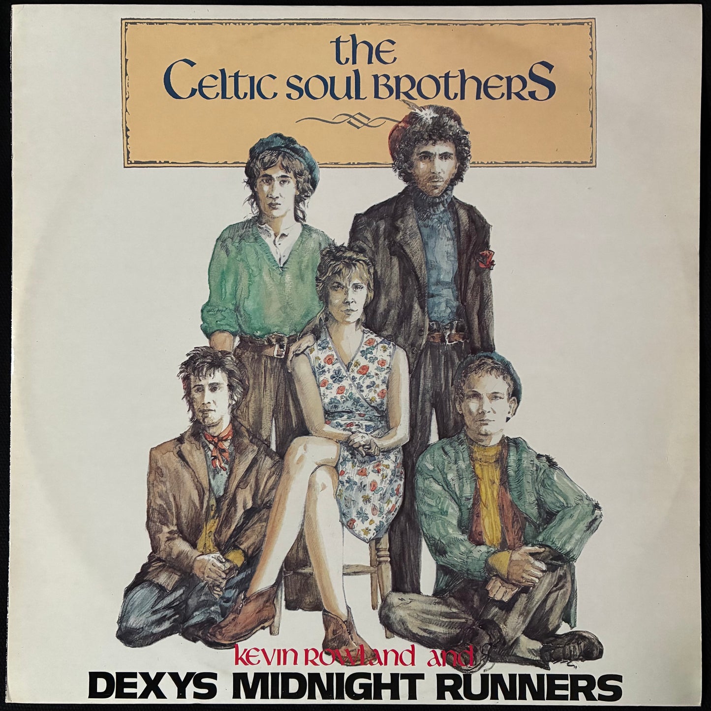 KEVIN ROWLAND AND DEXYS MIDNIGHT RUNNERS - THE CELTIC SOUL BROTHERS (12") (USED VINYL 1982 UK M-/M-)