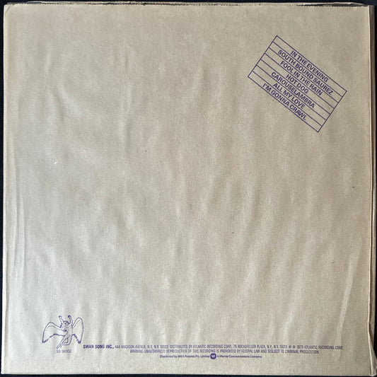 LED ZEPPELIN - IN THROUGH THE OUT DOOR (FIRST PRESSING) (USED VINYL 1979 AUS M-/M-)