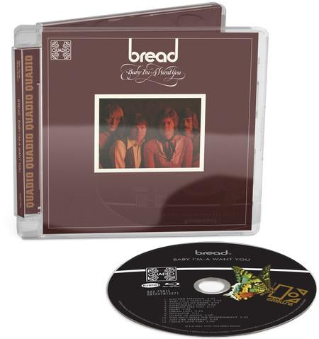BREAD - BABY, I'M-A-WANT YOU (QUADIO & STEREO MIXES) BLU RAY AUDIO