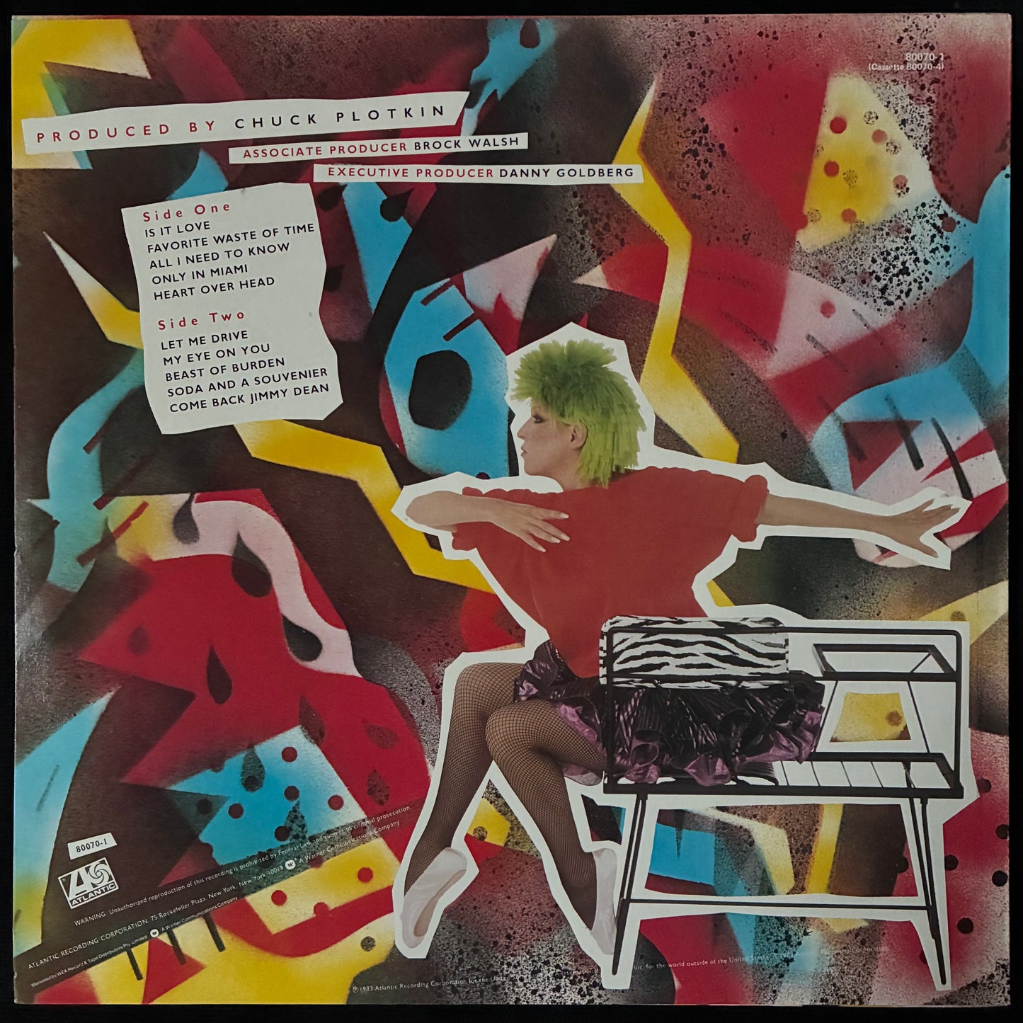 BETTE MIDLER - NO FRILLS (USED VINYL 1983 AUS M-/M-)