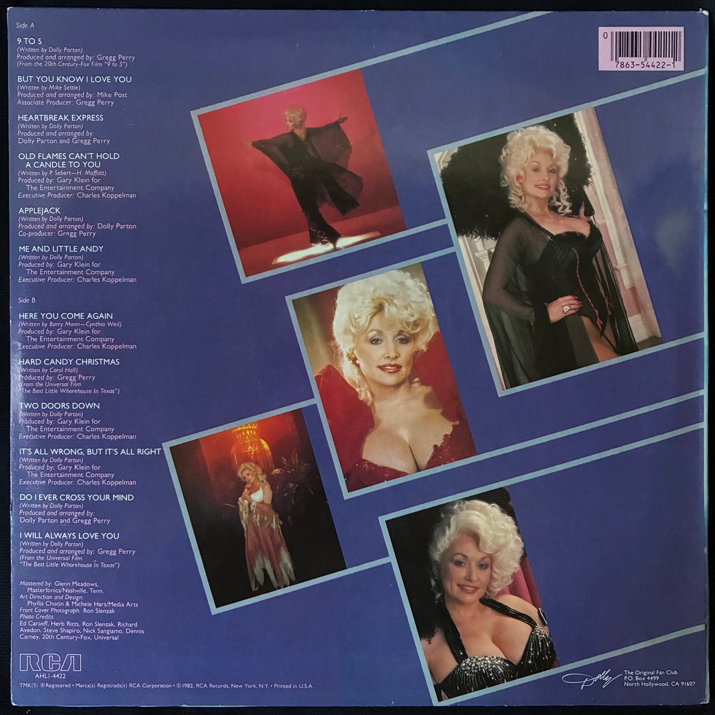 DOLLY PARTON - GREATEST HITS (USED VINYL 1982 US EX+/EX+)