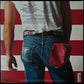 BRUCE SPRINGSTEEN - BORN IN THE U.S.A. (RED COLOURED) (USED VINYL 2024 JAPAN M-/M-)