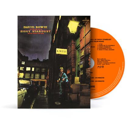 DAVID BOWIE - THE RISE AND FALL OF ZIGGY STARDUST AND THE SPIDERS FROM MARS (2024 DOLBY ATMOS & STEREO MIX) BLU RAY AUDIO