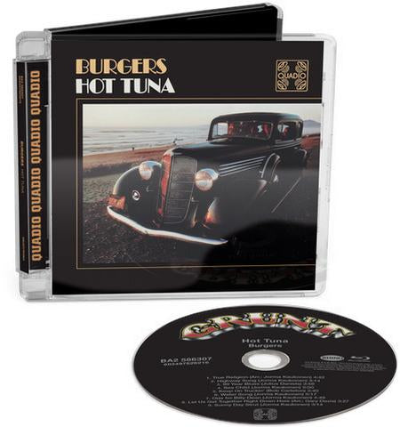 HOT TUNA - BURGERS (QUADIO & STEREO MIXES) BLU RAY AUDIO