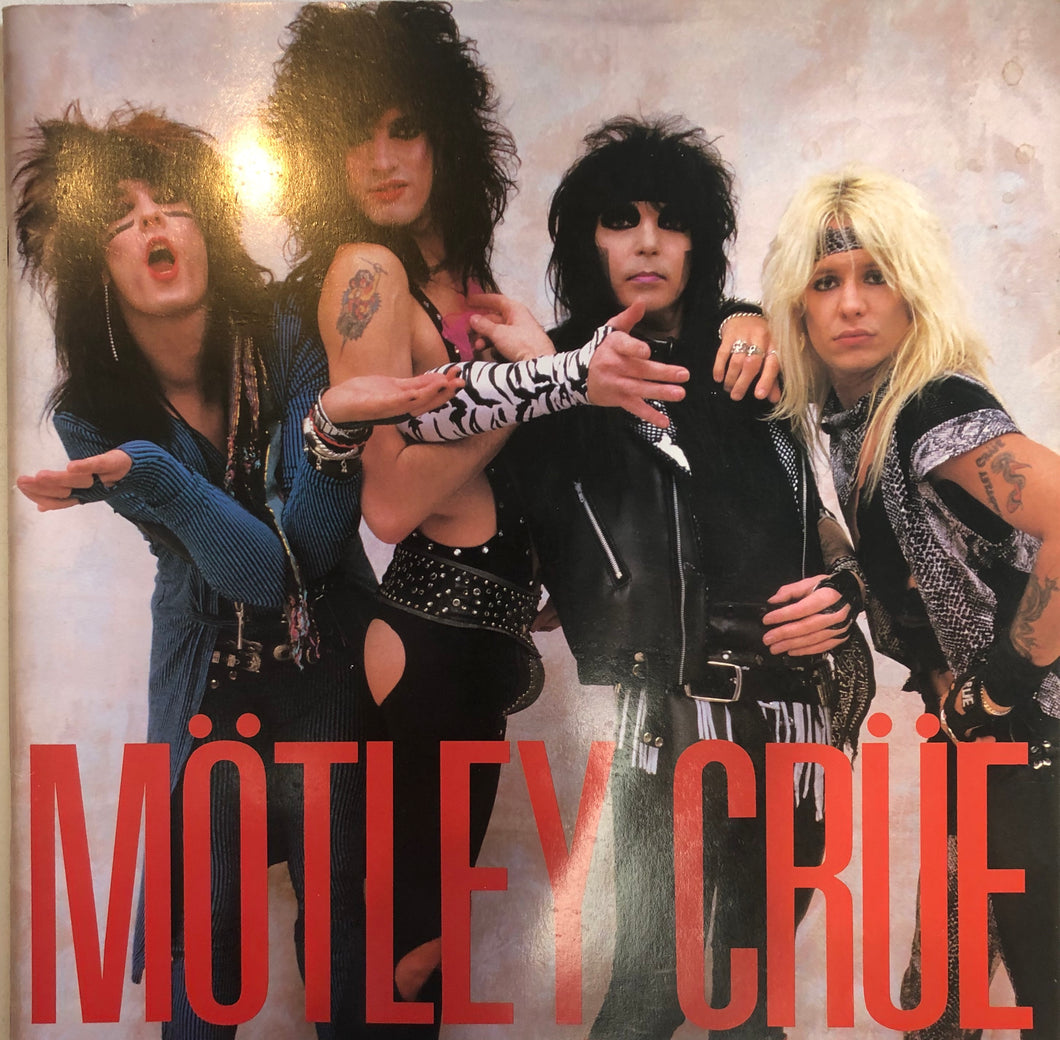 MOTLEY CRUE - 1985 JAPANESE TOUR BOOK (USED)