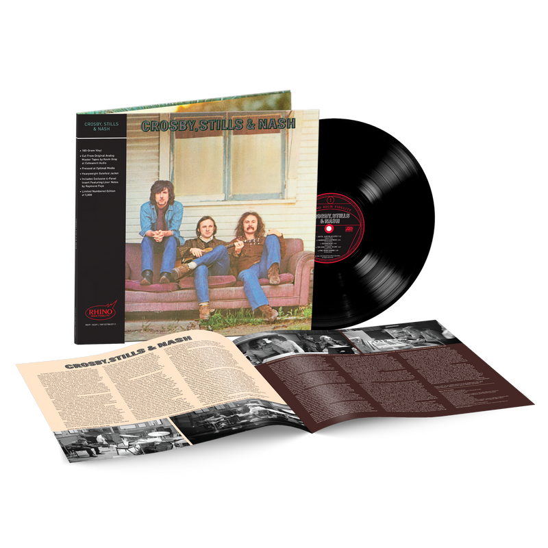 CROSBY, STILLS & NASH - CROSBY, STILLS & NASH (RHINO HIGH FIDELITY) (180GM) VINYL