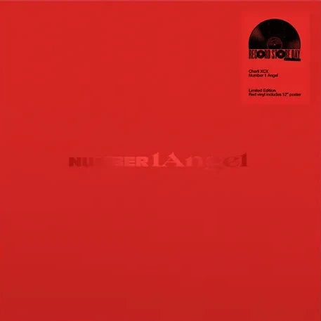 CHARLI XCX -  NUMBER 1 ANGEL (RED COLOURED) RSD 2025 VINYL