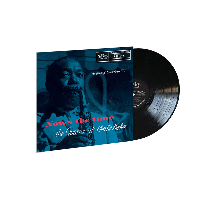 CHARLIE PARKER - NOW'S THE TIME : THE QUARTET OF CHARLIE PARKER (180GM) (VERVE BY REQUEST) VINYL