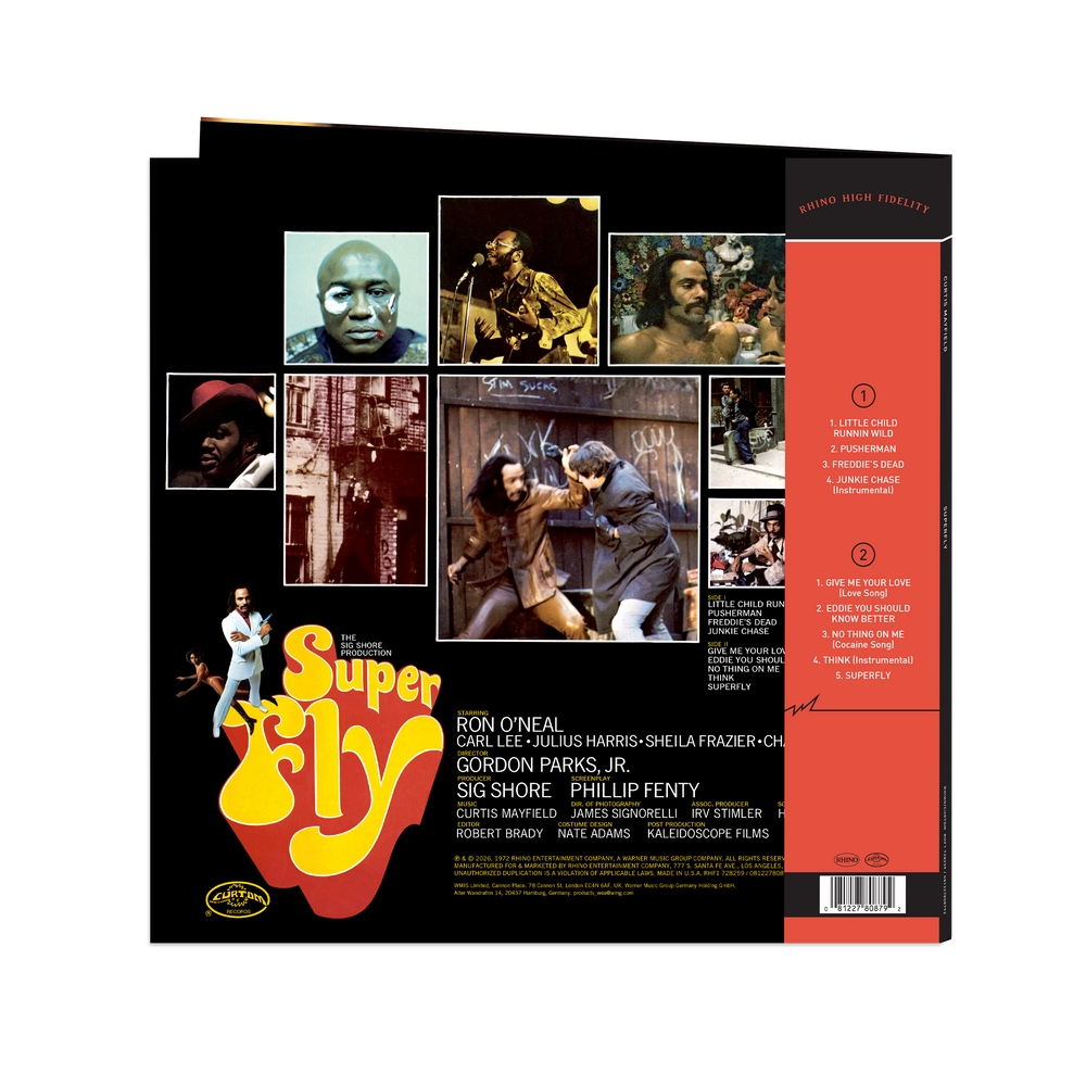 CURTIS MAYFIELD - SUPERFLY OST (RHINO HIGH FIDELITY) (180GM) VINYL