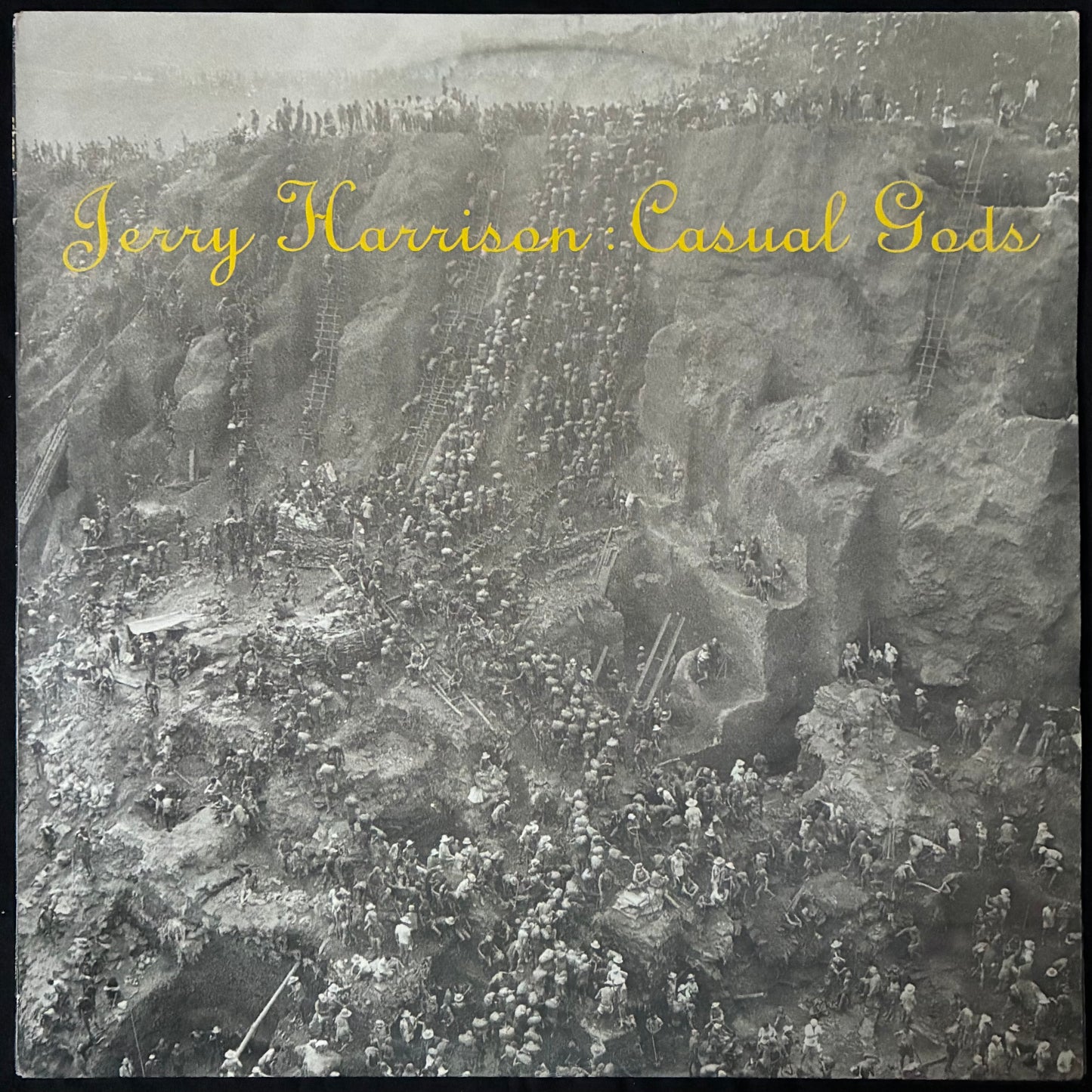 JERRY HARRISON - CASUAL GODS (USED VINYL 1988 AUS EX/EX+)