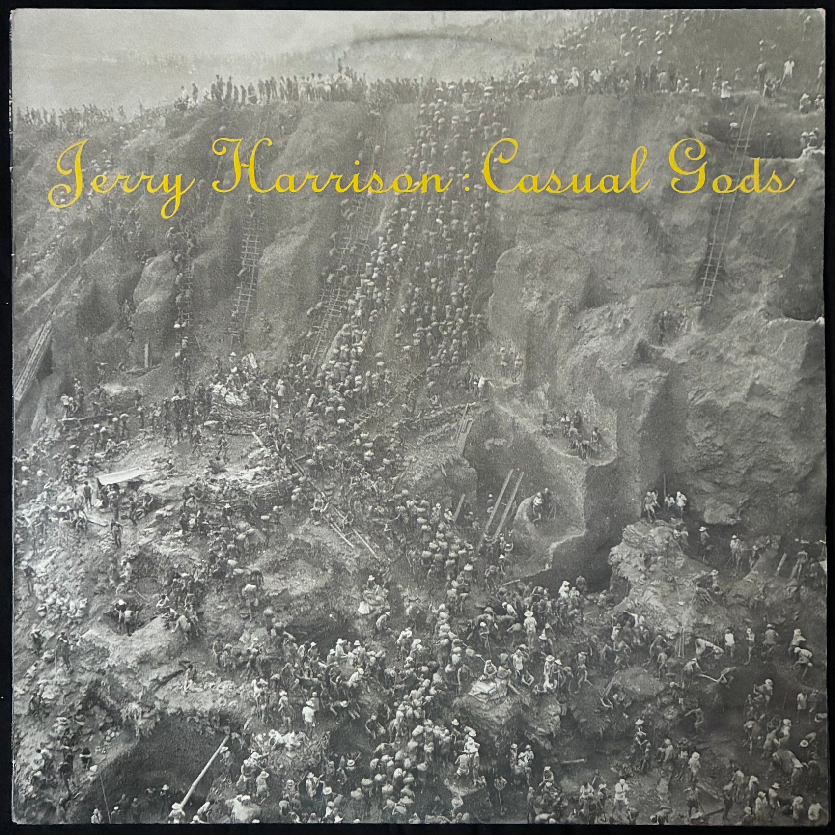 JERRY HARRISON - CASUAL GODS (USED VINYL 1988 AUS EX/EX+)