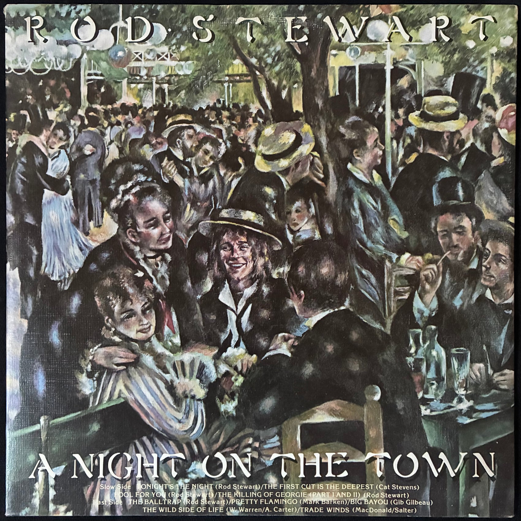 ROD STEWART - A NIGHT ON THE TOWN (USED VINYL 1975 AUS M-/EX+)