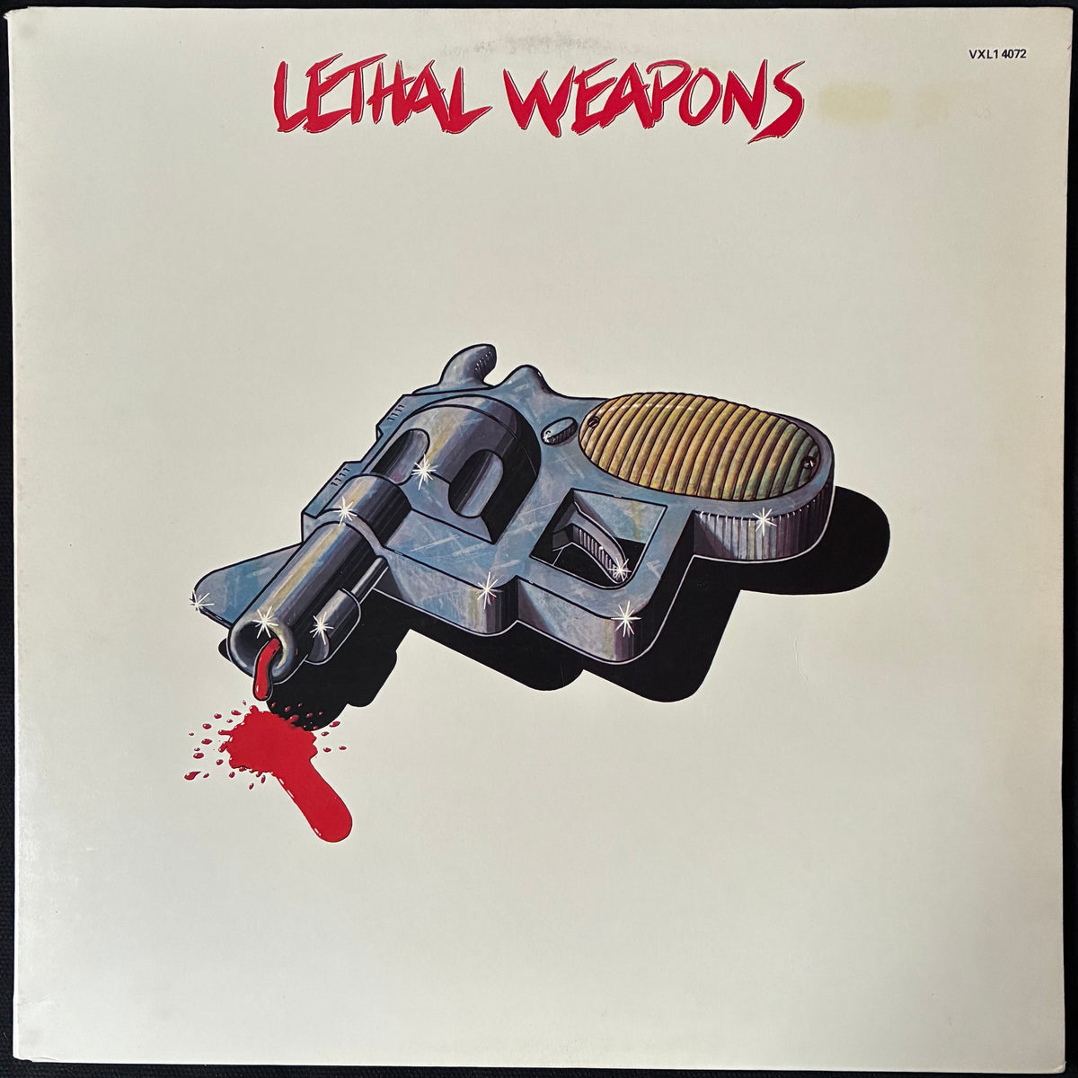 VARIOUS ARTISTS - LETHAL WEAPONS (WHITE COLOURED) (USED VINYL 1978 AUS M-/EX+)