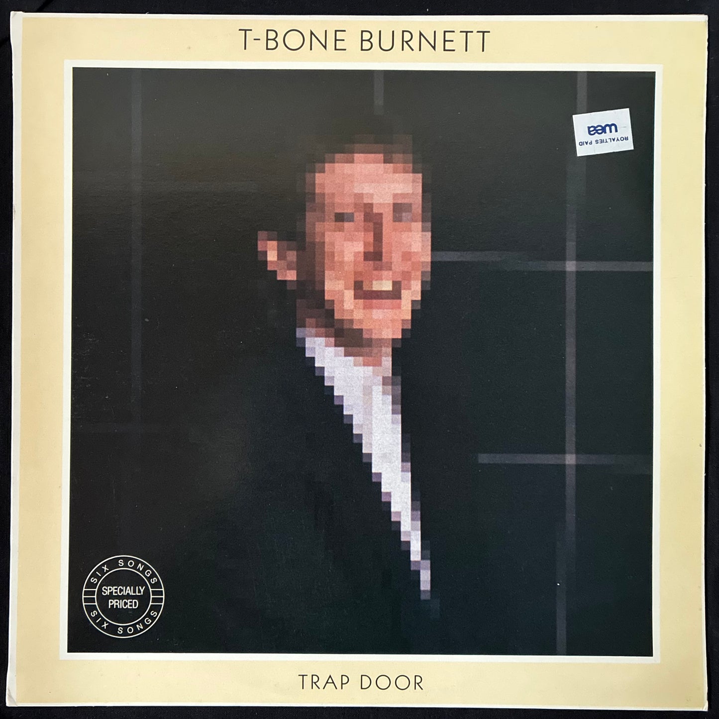 T-BONE BURNETT - TRAP DOOR (MLP) (USED VINYL 1982 NZ M-/M-)