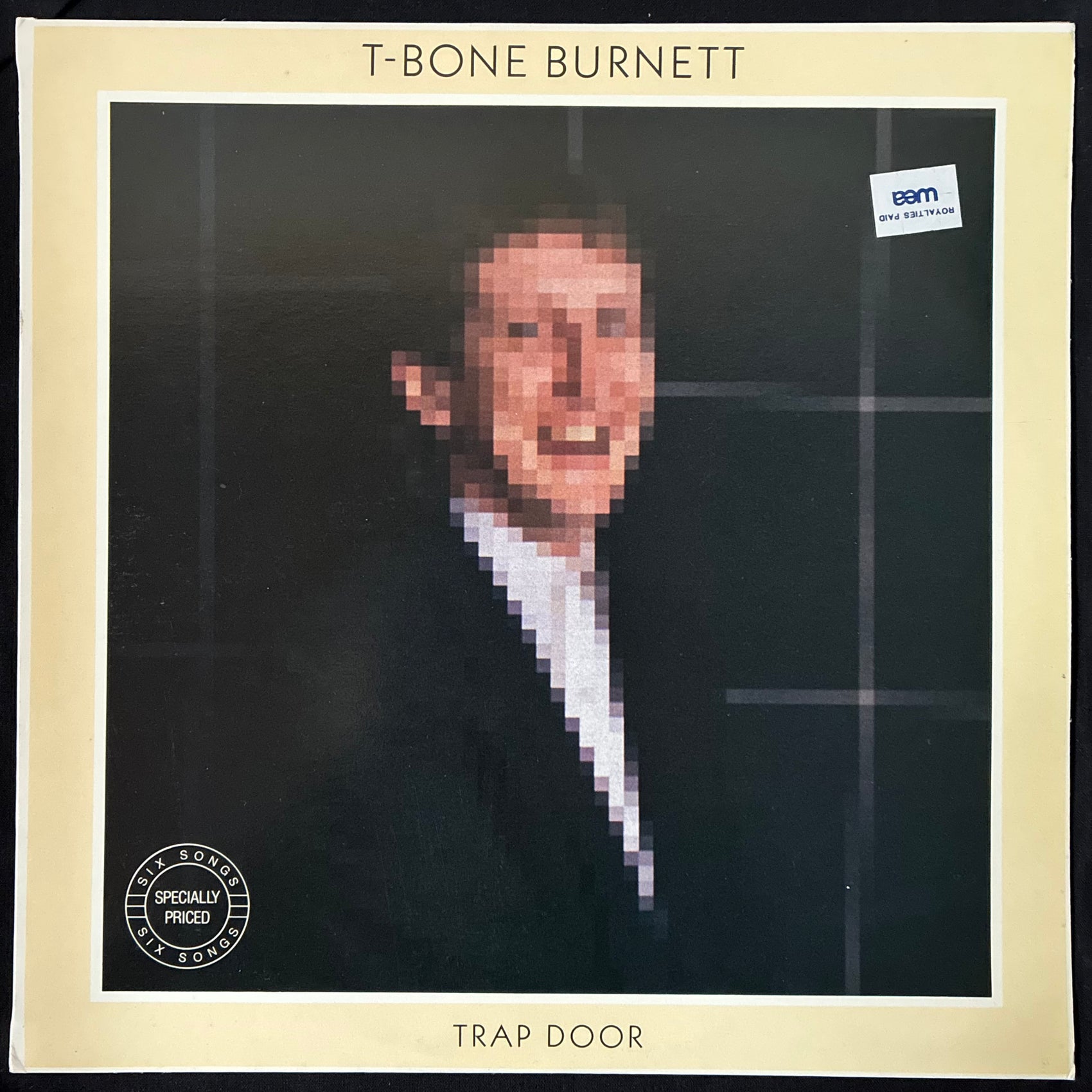 T-BONE BURNETT - TRAP DOOR (MLP) (USED VINYL 1982 NZ M-/M-)