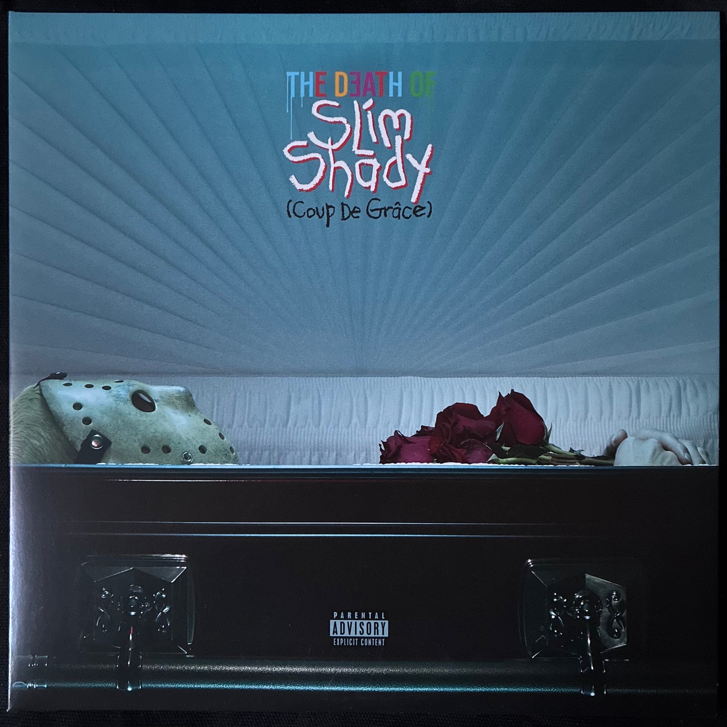 EMINEM - THE DEATH OF SLIM SHADY (COUP DE GRACE) (2LP) (CLEAR/BLOODSTAINED) (USED VINYL 2024 US M-/M-)