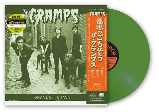 CRAMPS - GRAVEST GRAVY (GLOW IN THE DARK COLOURED) (JAPANESE PRESSING) VINYL