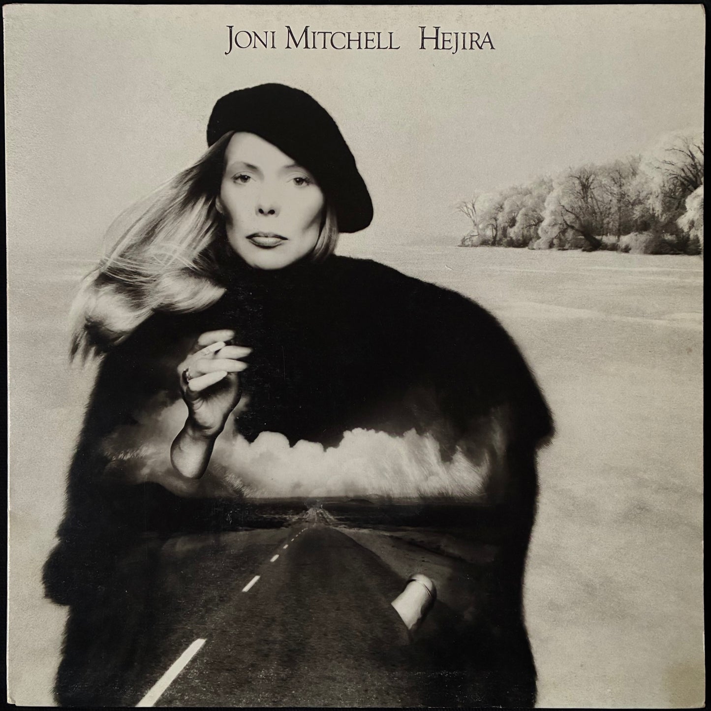 JONI MITCHELL - HEJIRA (USED VINYL 1976 AUS EX+/EX+)