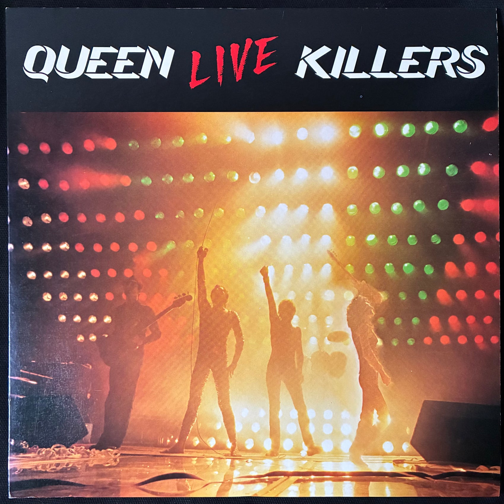 QUEEN - LIVE KILLERS (2LP) (RED/GREEN COLOURED) (USED VINYL 1979 JAPAN M-/M-)