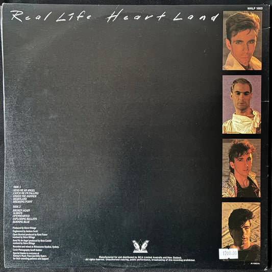 REAL LIFE - HEART LAND (USED VINYL 1983 AUS M-/EX+)
