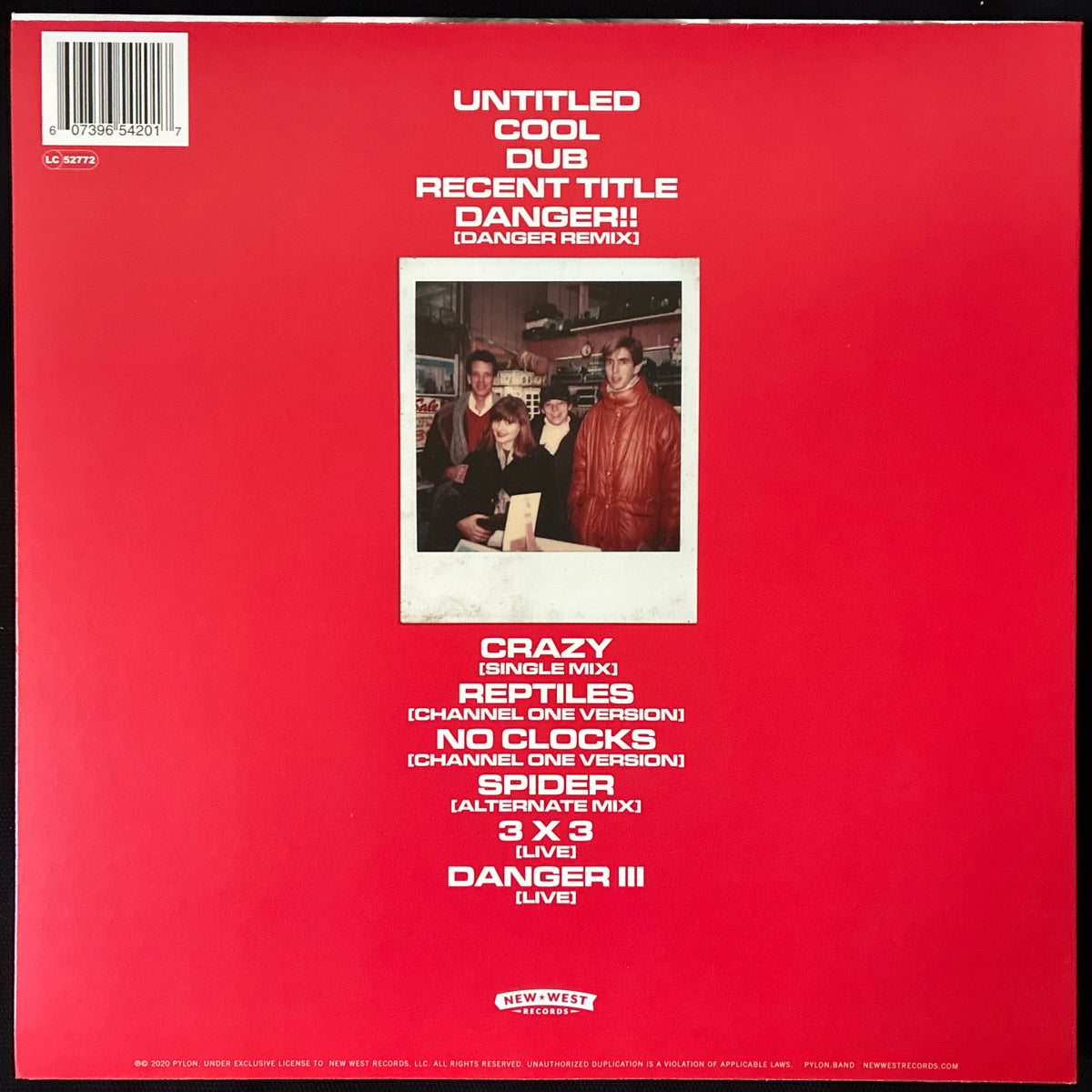 PYLON - PYLON BOX (4LP+BOOK BOX SET) (USED VINYL 2020 US M-/M-)