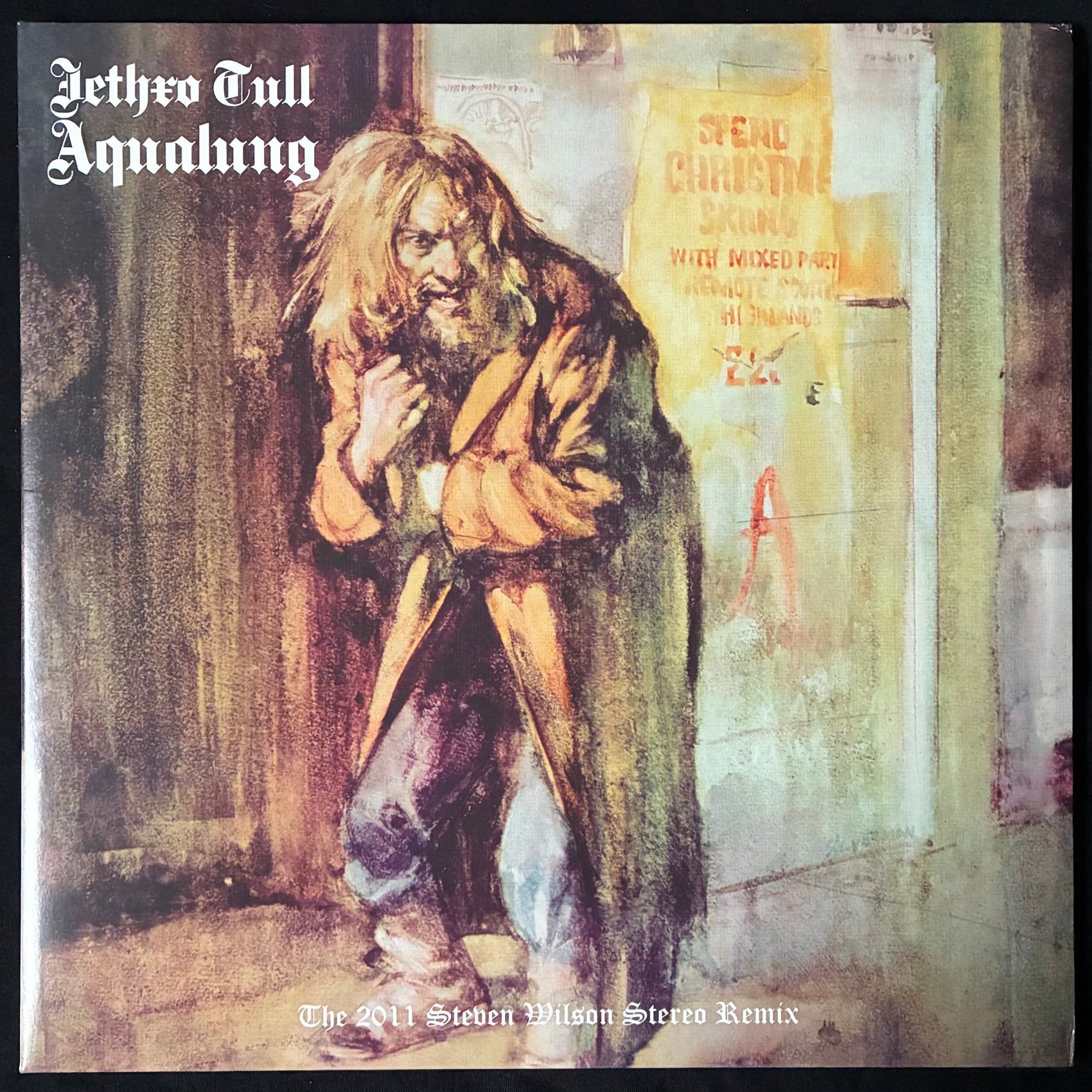 JETHRO TULL - AQUALUNG (THE 2011 STEVEN WILSON STEREO REMIX) (180GM) (USED VINYL 2022 EU M-/M-)