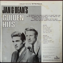 Load image into Gallery viewer, JAN &amp; DEAN - JAN &amp; DEAN'S GOLDEN HITS (USED VINYL 1982 JAPAN M-/EX)
