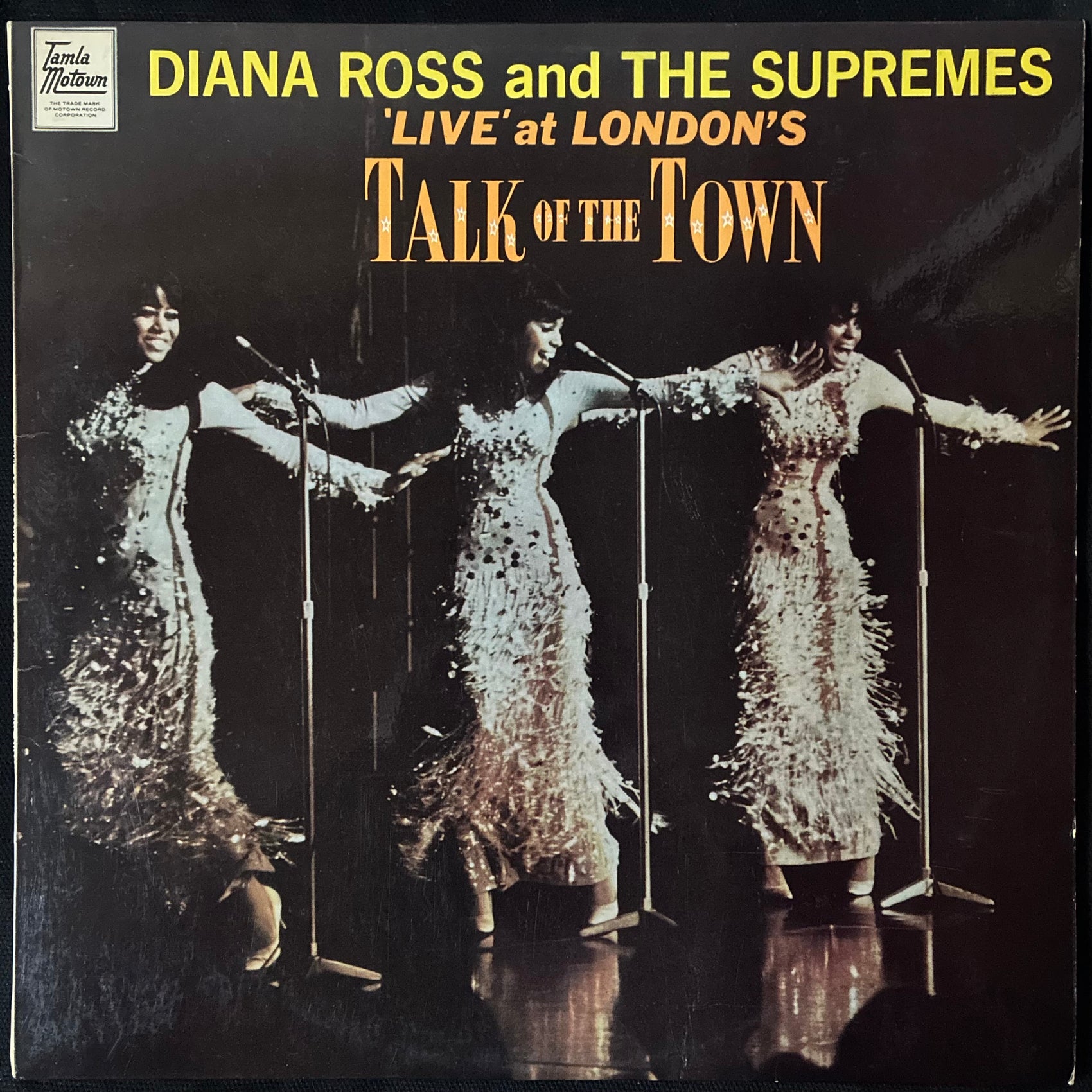 DIANA ROSS AND THE SUPREMES - TALK OF THE TOWN (USED VINYL 1968 AUS EX+/EX+)