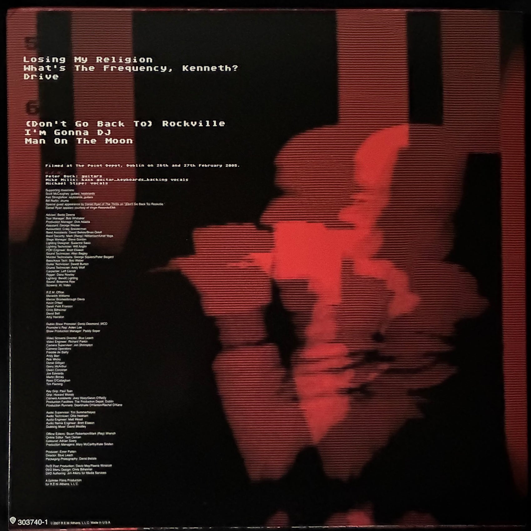 R.E.M. - R.E.M. LIVE (3LP+DVD BOX SET) (USED VINYL 2008 US M-/EX+)