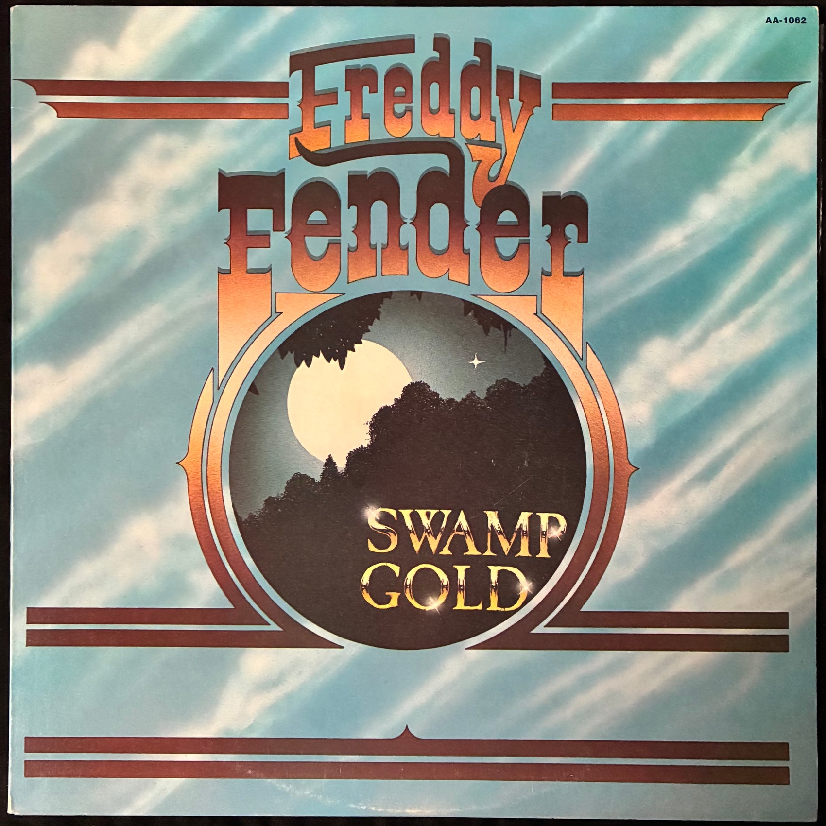 FREDDY FENDER - SWAMP GOLD (USED VINYL 1978 AUS M-/EX+)