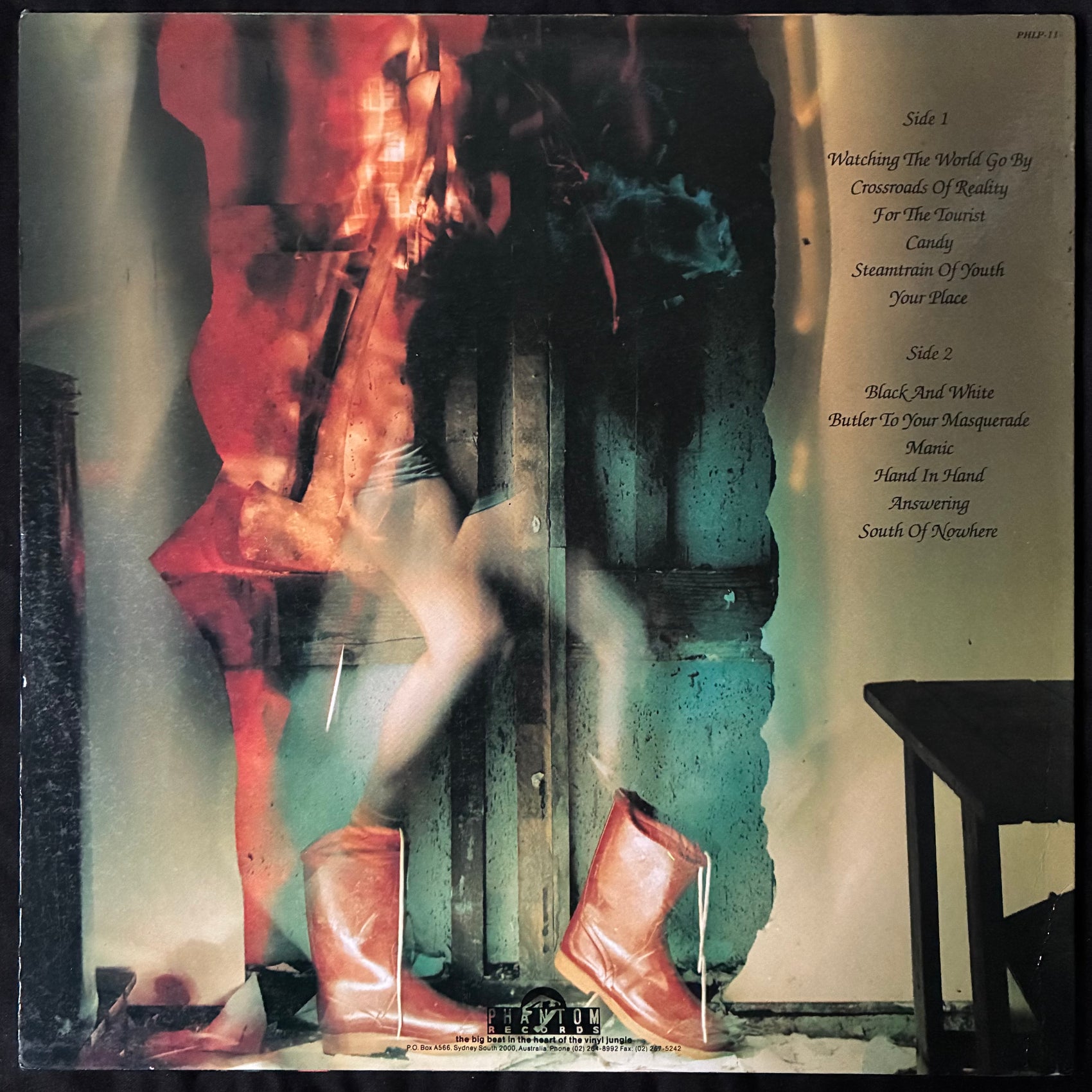 FEAR OF FLYING - WELCOME TO WONDERLAND (RED CLOURED) (USED VINYL 1991 AUS M-/EX+)