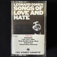 LEONARD COHEN - SONGS OF LOVE AND HATE (USED CASSETTE 1971 AUS)