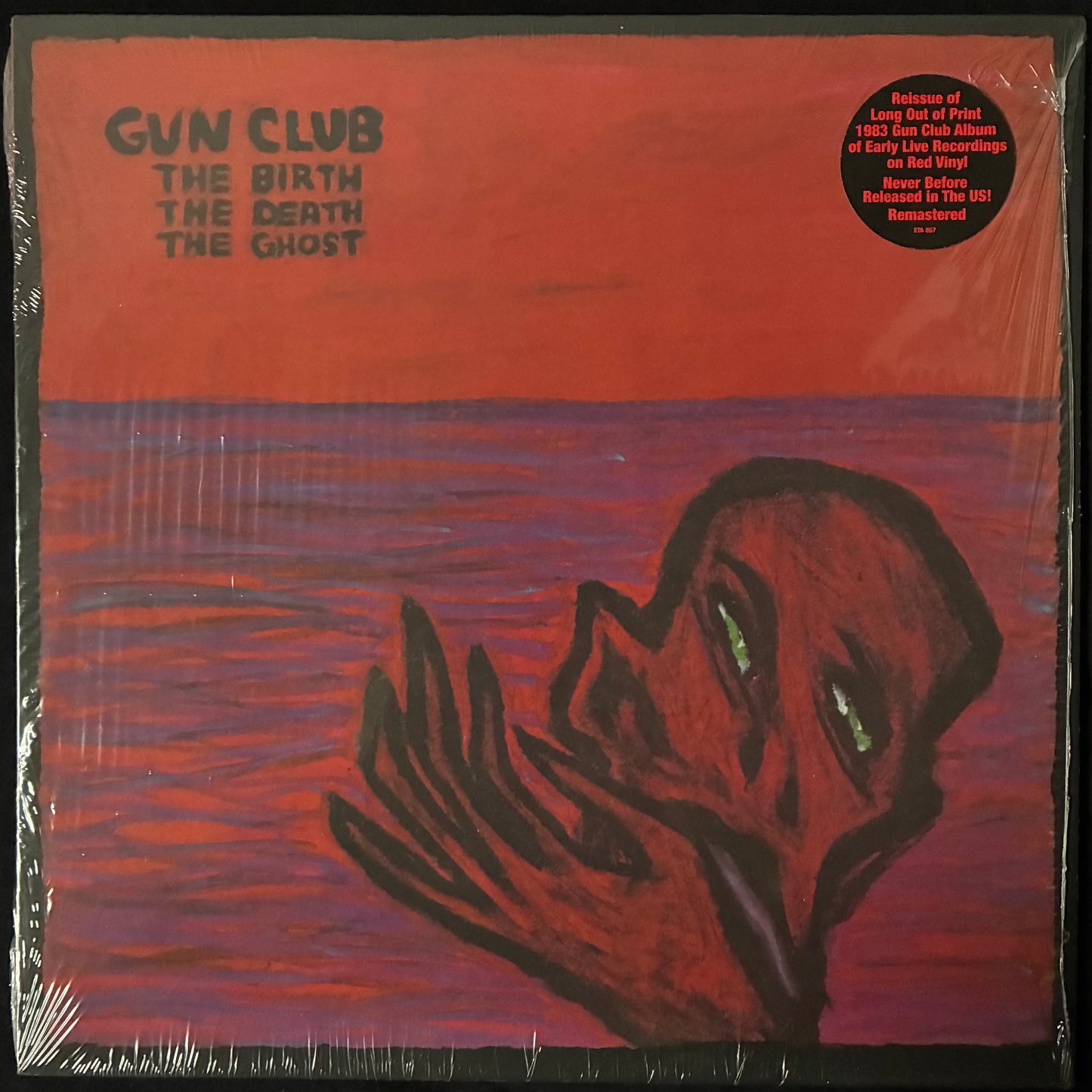 GUN CLUB - THE BIRTH THE DEATH THE GHOST (RED/BLACK COLOURED) (USED VINYL 2021 US M-/M-)