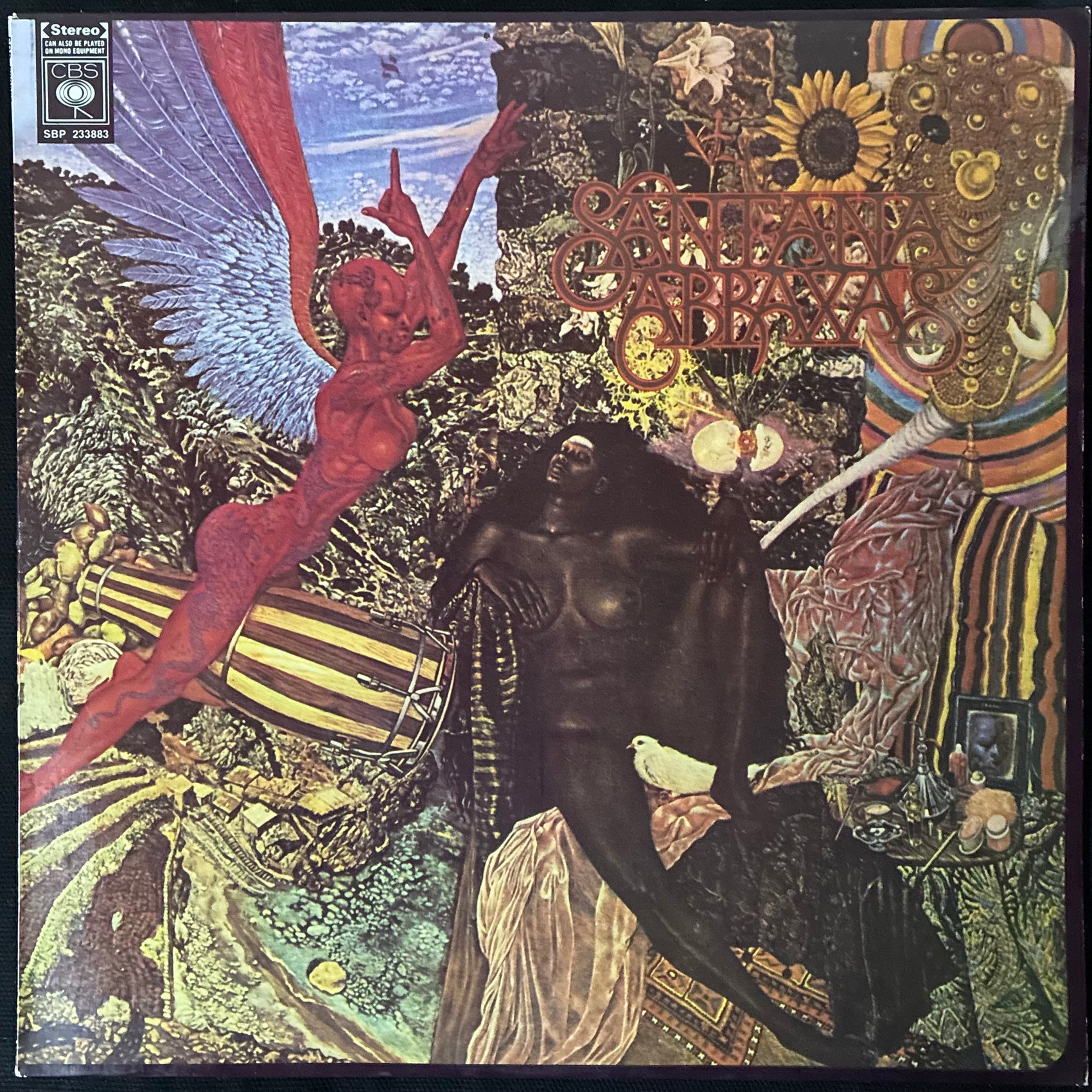 SANTANA - ABRAXAS (USED VINYL 1970 AUS EX+/EX)