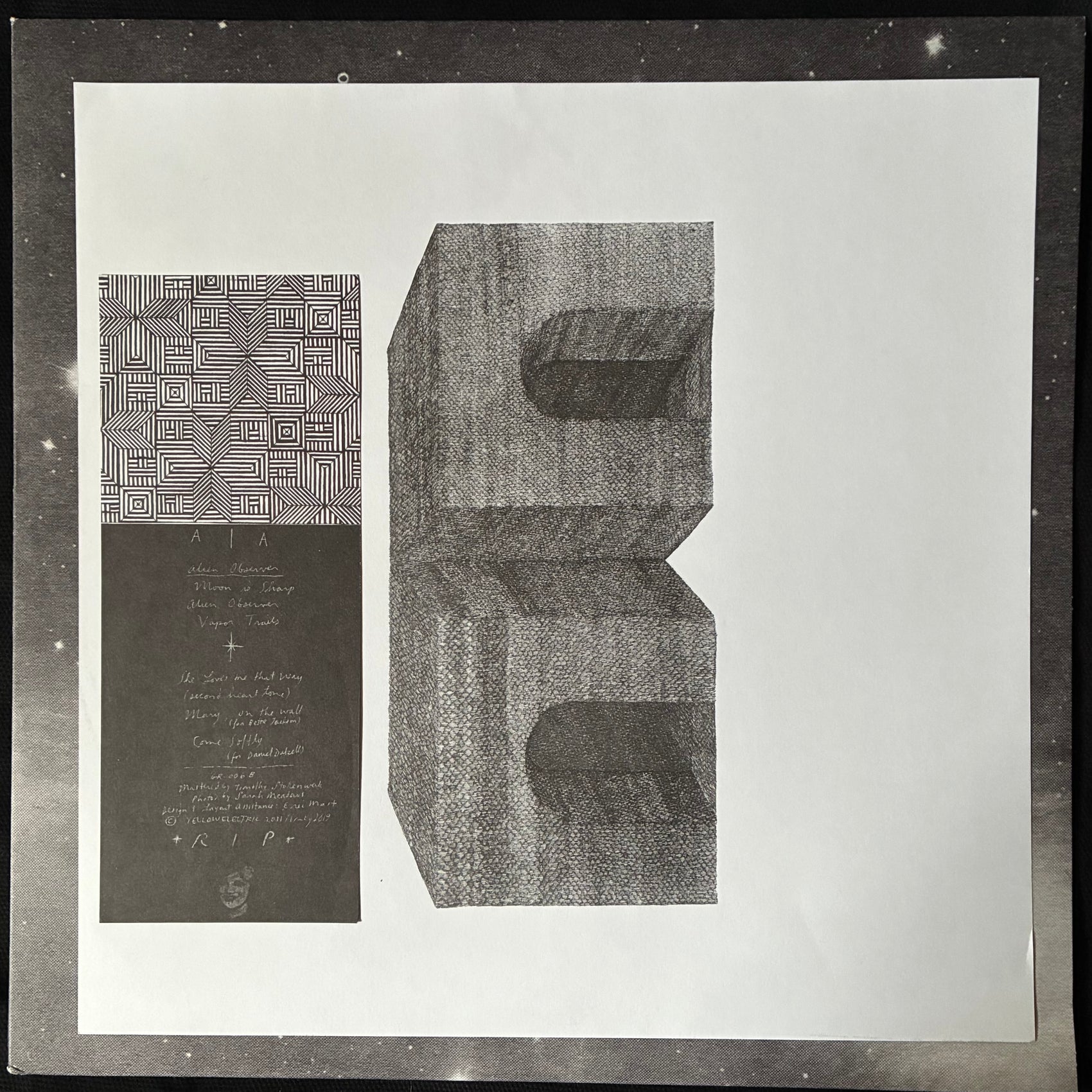 GROUPER - A I A : ALIEN OBSERVER (USED VINYL 2019 US M-/M-)