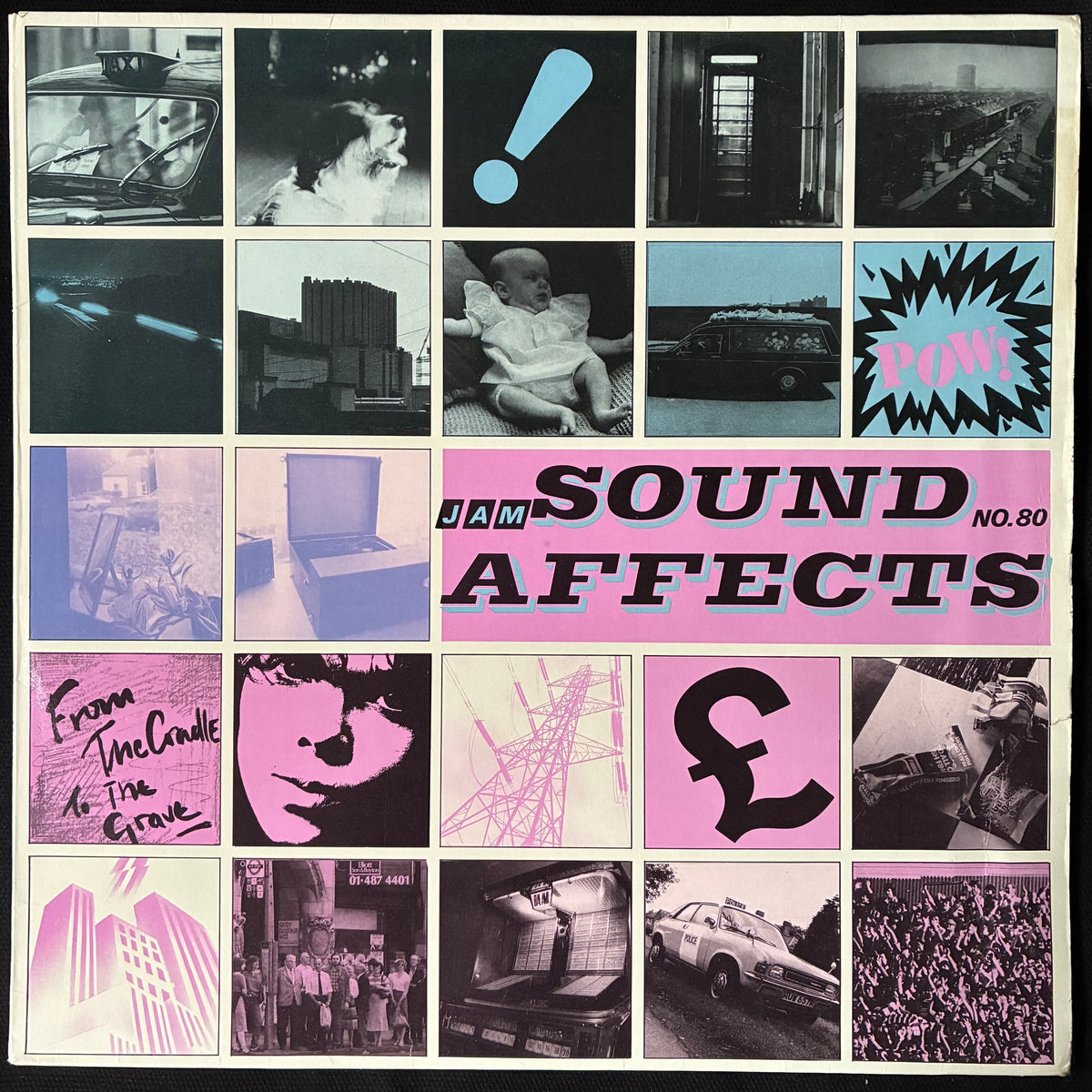 JAM - SOUND AFFECTS (USED VINYL 1980  AUS EX+/VG+)