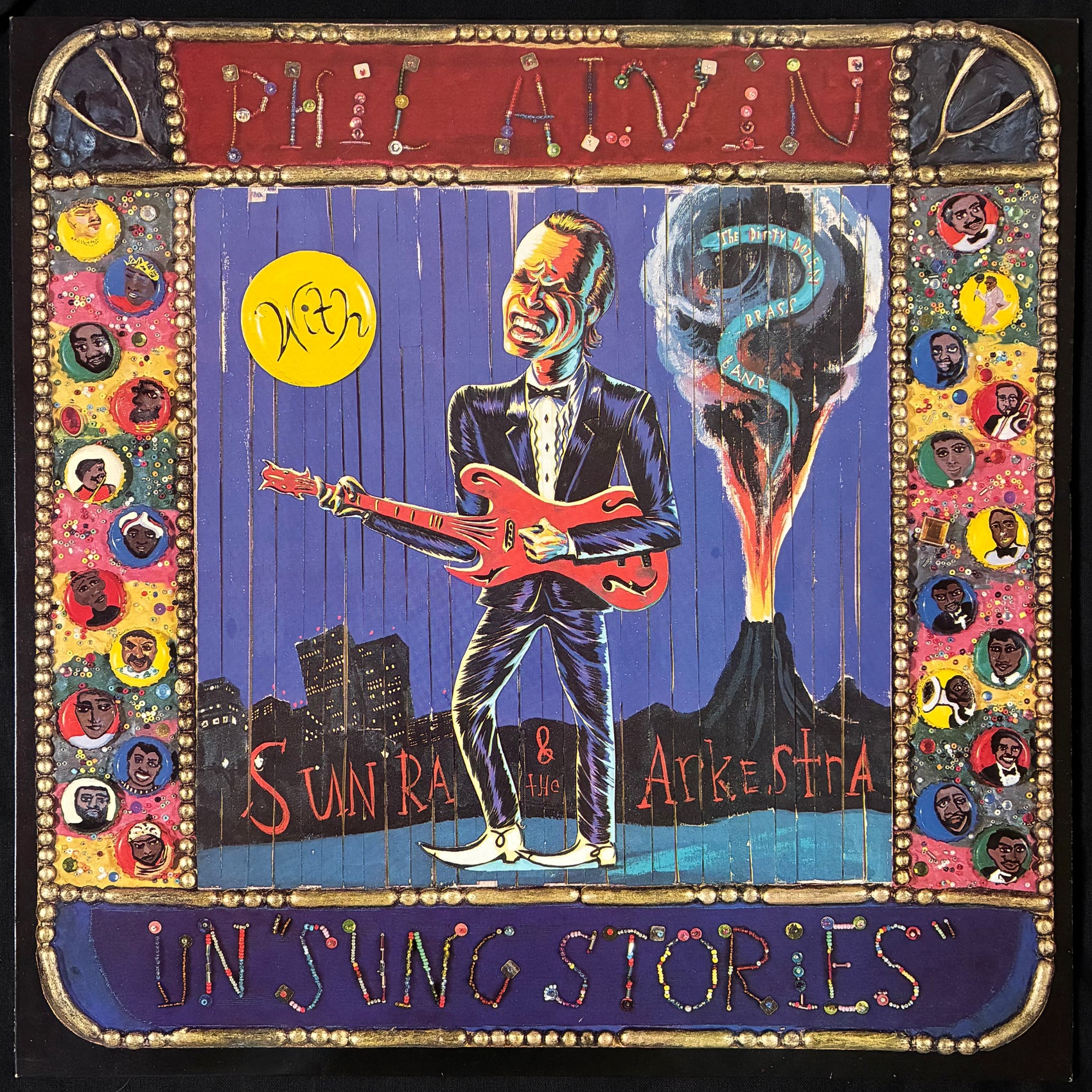 PHIL ALVIN - UN "SUNG STORIES" (USED VINYL 1986 UK M-/M-)
