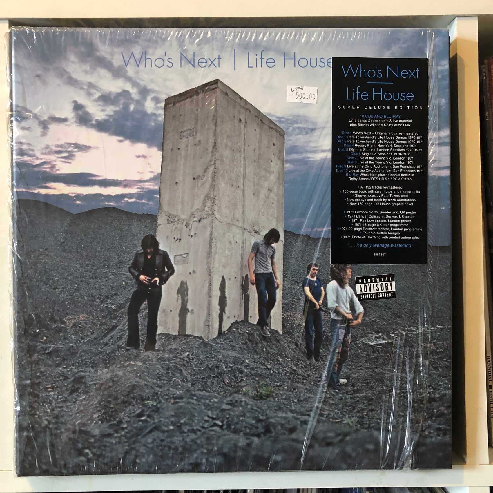 THE WHO - WHO'S NEXT | LIFE HOUSE (SUPER DELUXE EDITION 10 CD + BLU RAY) BOX SET CD