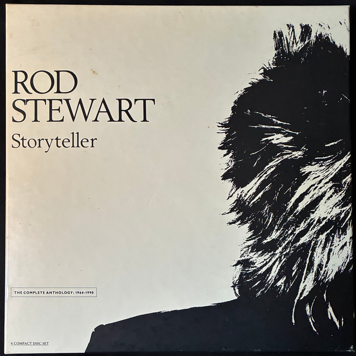 ROD STEWART - STORYTELLER : THE COMPLETE ANTHOLOGY 1964-1990 (4CD BOX SET) (USED CD 1989 EU M-/EX+)