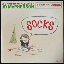 Load image into Gallery viewer, JD MCPHERSON - "SOCKS" A CHRISTMAS ALBUM BY JD MCPHERSON (PICTURE DISC) (USED VINYL 2024 US M-/EX-)
