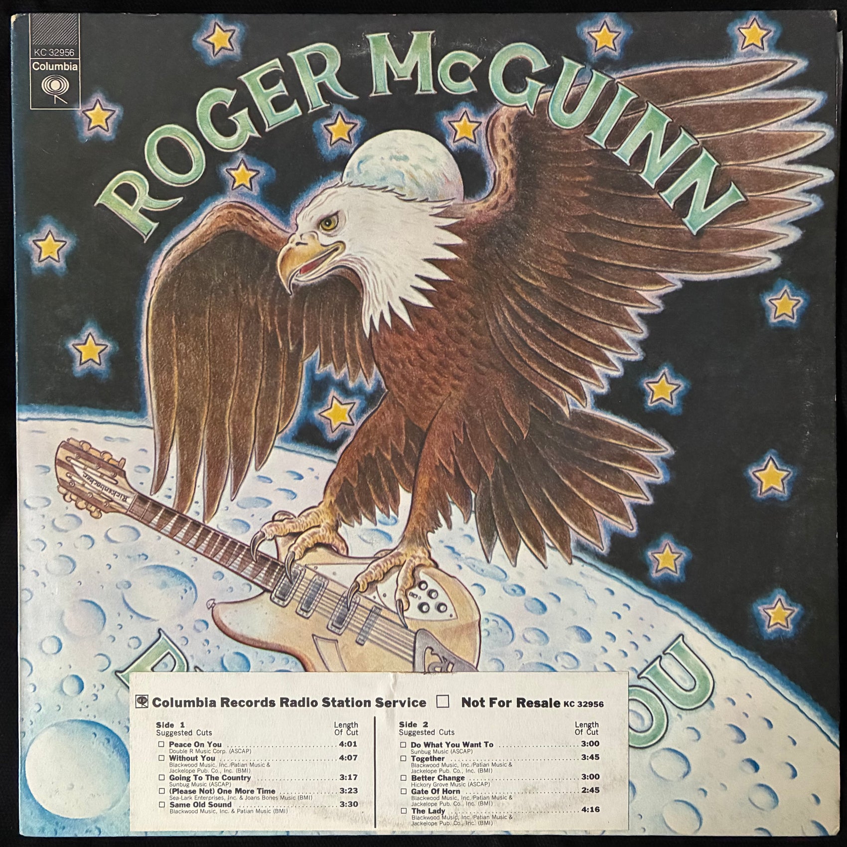 ROGER MCGUINN - PEACE ON YOU (PROMO) (USED VINYL 1974 US M-/EX+)