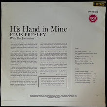 Load image into Gallery viewer, ELVIS PRESLEY - HIS HAND IN MINE (MONO) (USED VINYL 1964 AUS EX/EX)
