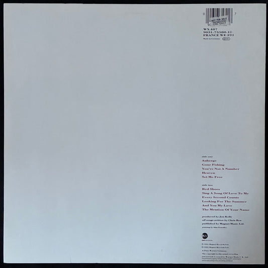 CHRIS REA - AUBERGE (USED VINYL 1991 UK/EU M-/M-)