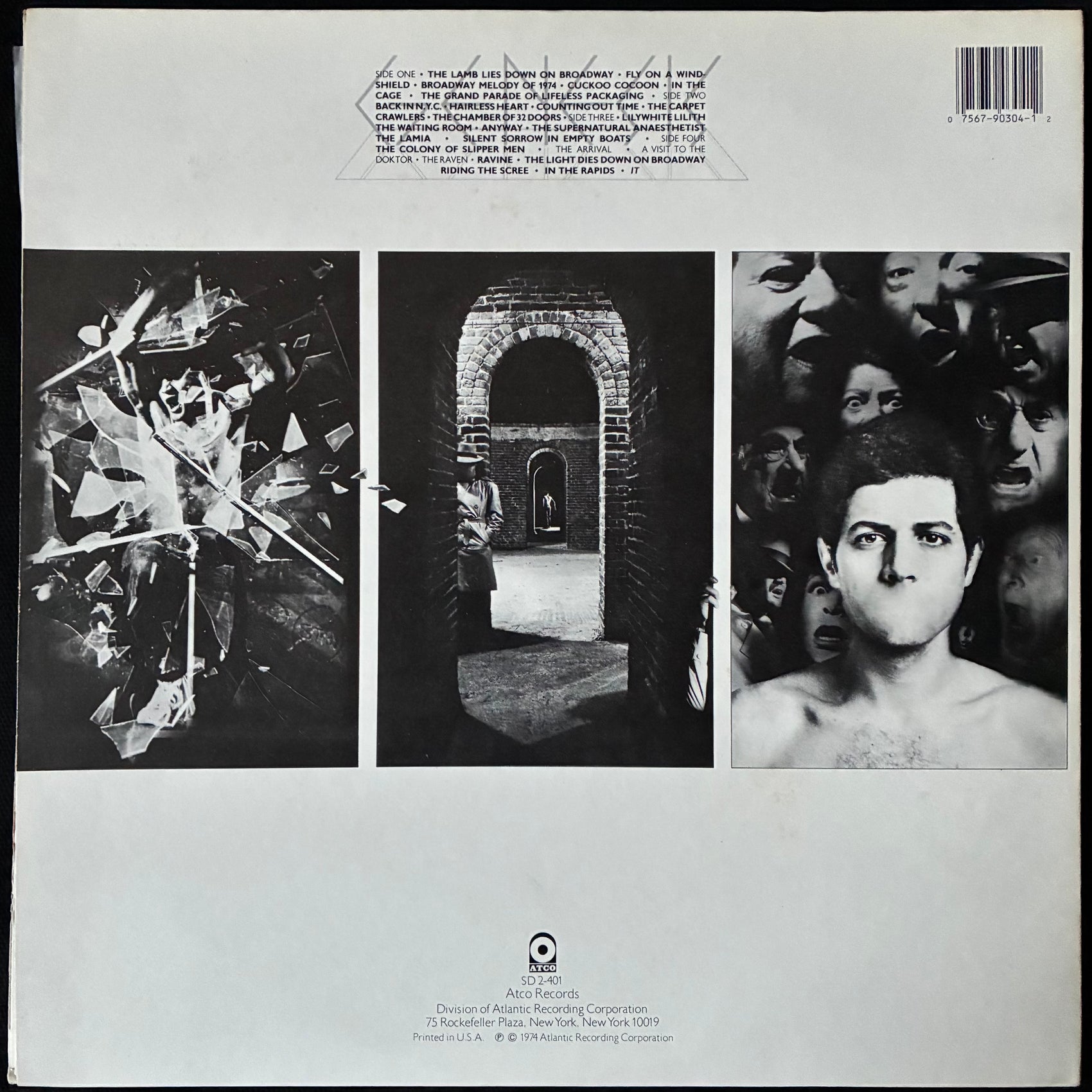 GENESIS - THE LAMB LIES DOWN ON BROADWAY (2LP) (USED VINYL 1982 US M-/EX+)