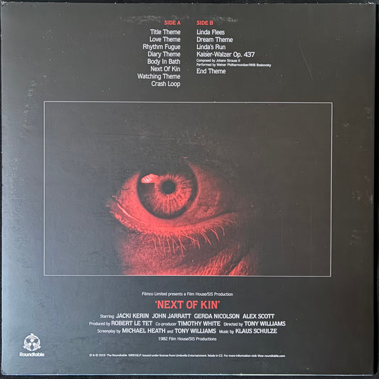 KLAUS SCHULZE - NEXT OF KIN OST (USED VINYL 2019 AUS M-/M-)
