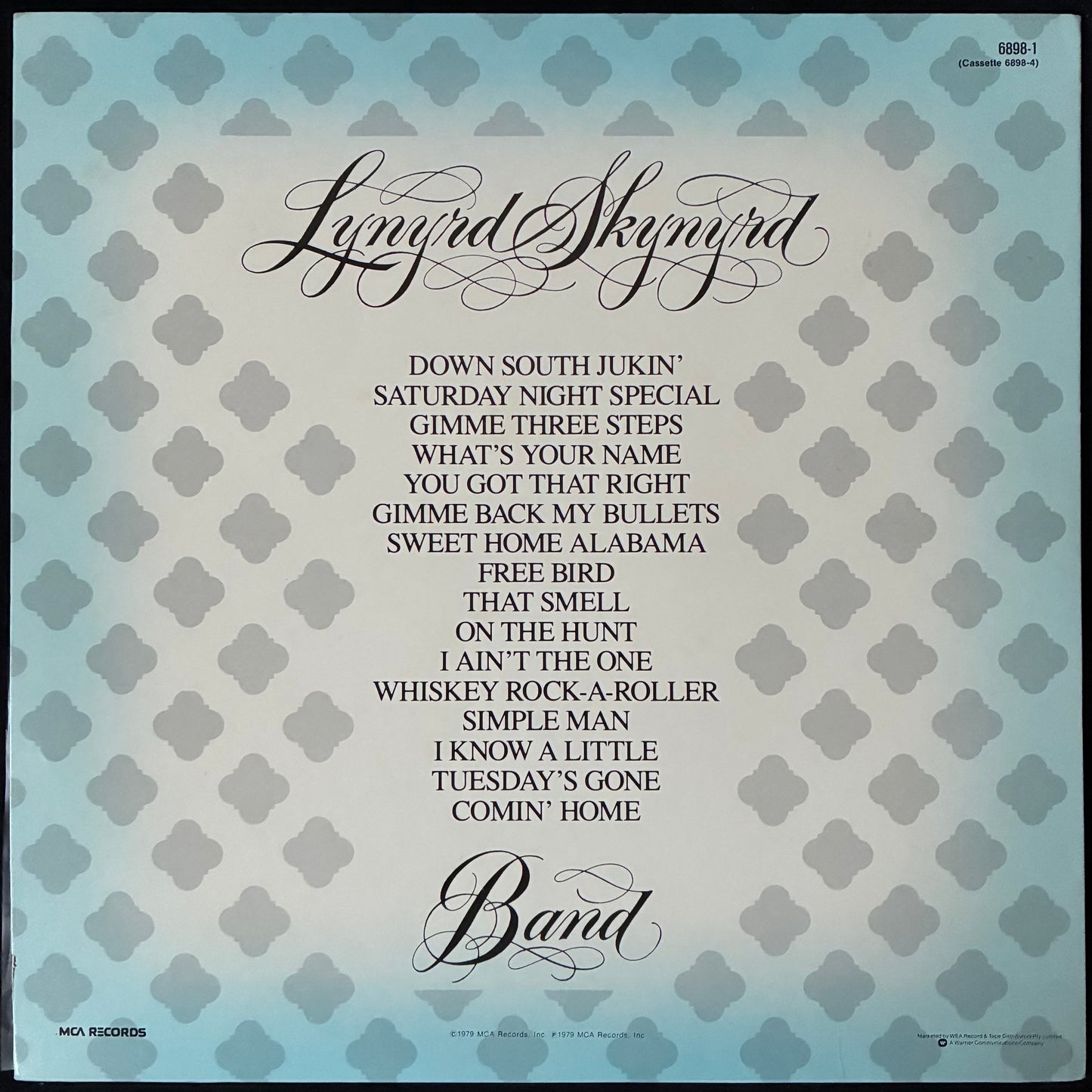 LYNYRD SKYNYRD BAND - GOLD & PLATINUM (2LP) (USED VINYL 1979 AUS M-/M-)