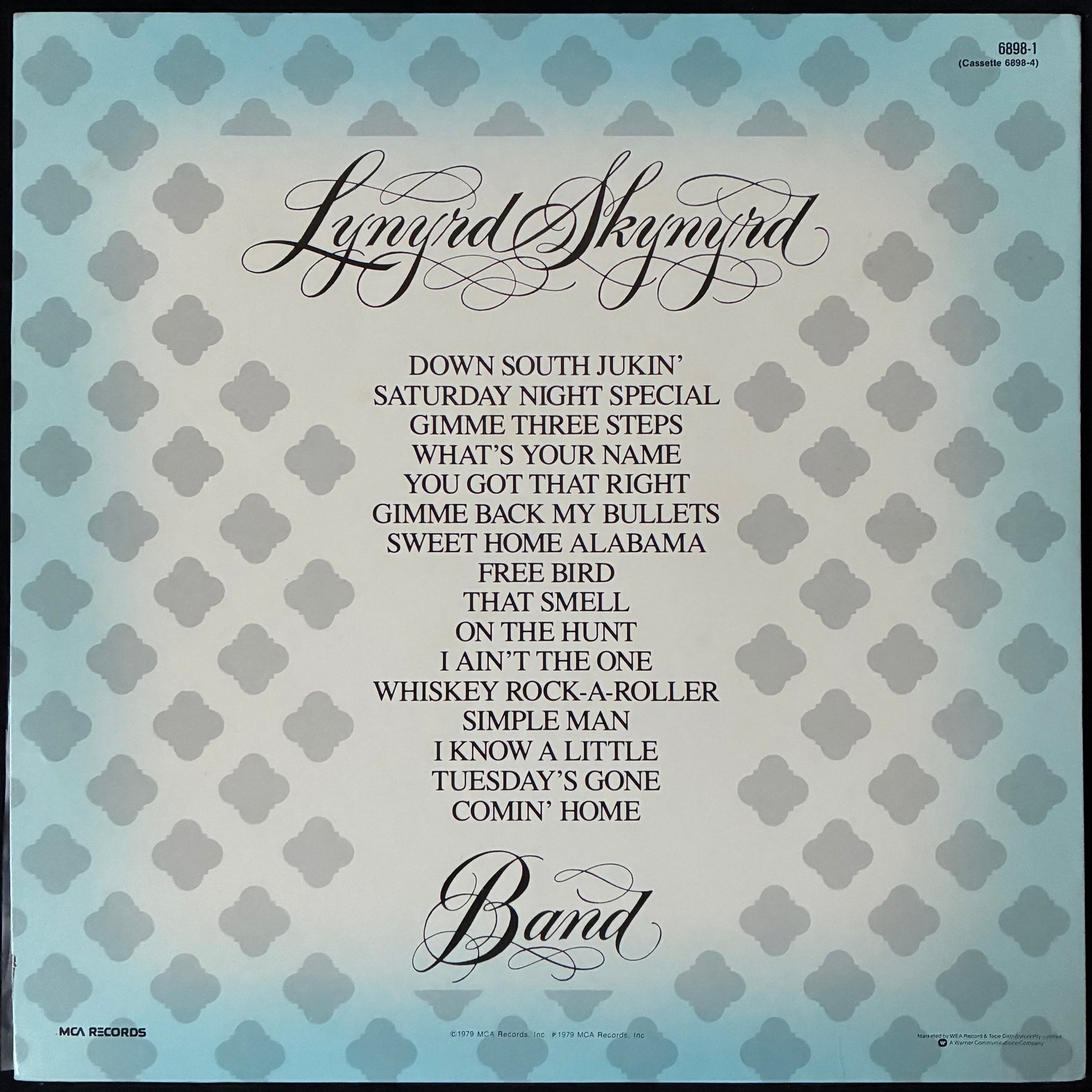 LYNYRD SKYNYRD BAND - GOLD & PLATINUM (2LP) (USED VINYL 1979 AUS M-/M-)