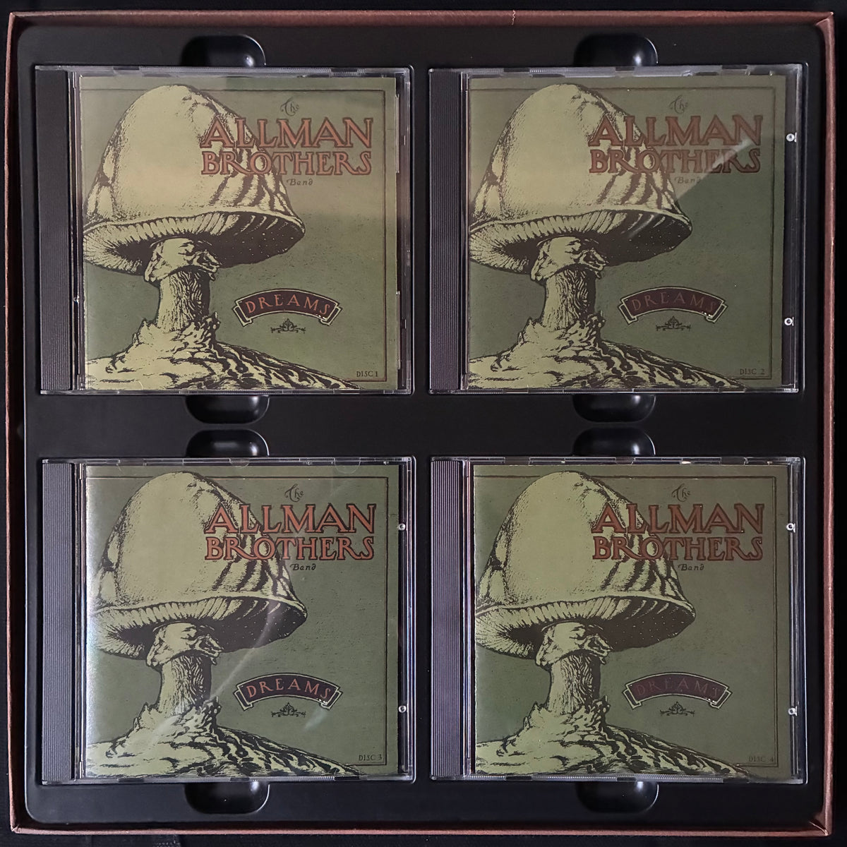 ALLMAN BROTHERS BAND - DREAMS (4CD BOX SET) (USED CD 1989 US M-/M-)