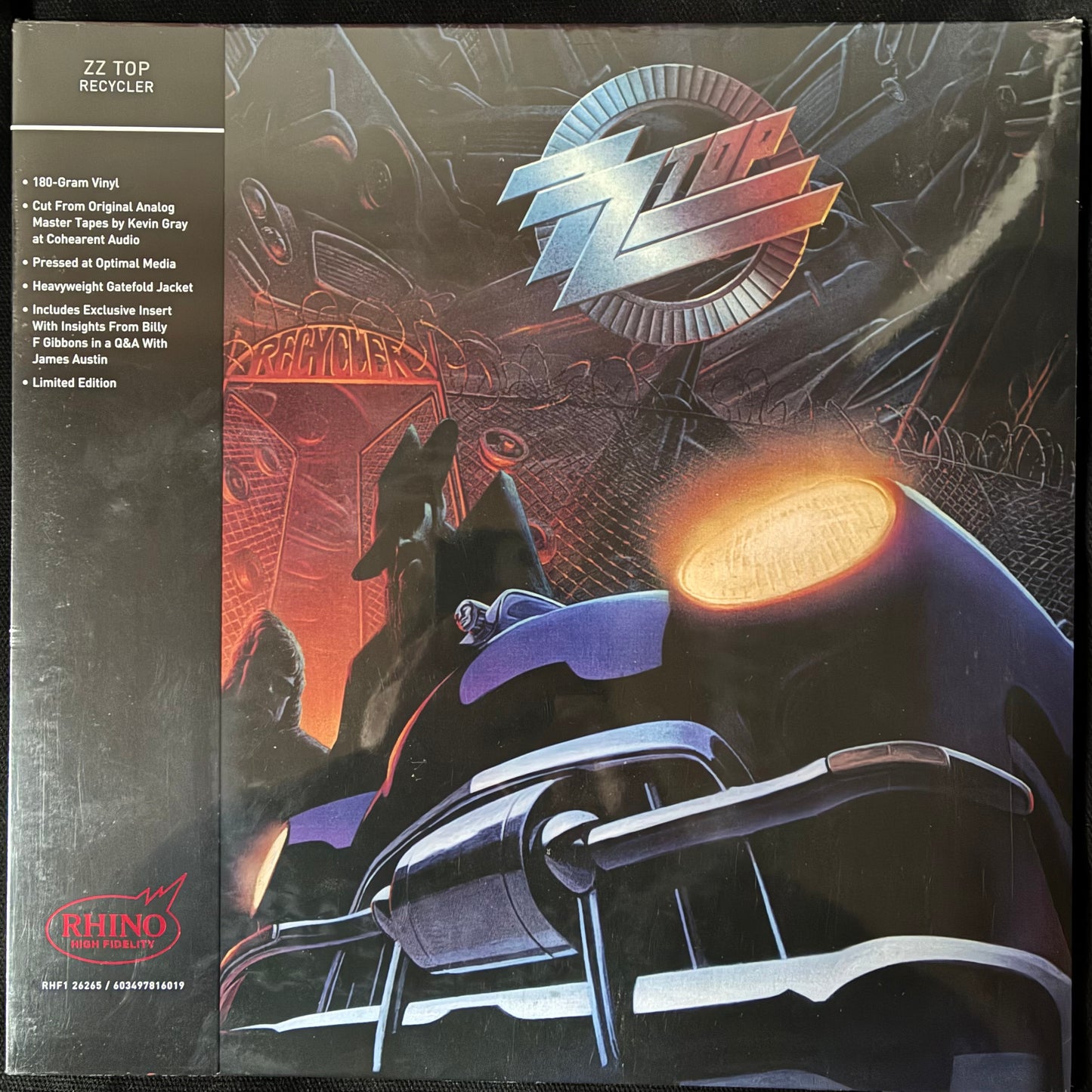 ZZ TOP - RECYCLER (180GM) (RHINO HIGH FIDELITY) VINYL